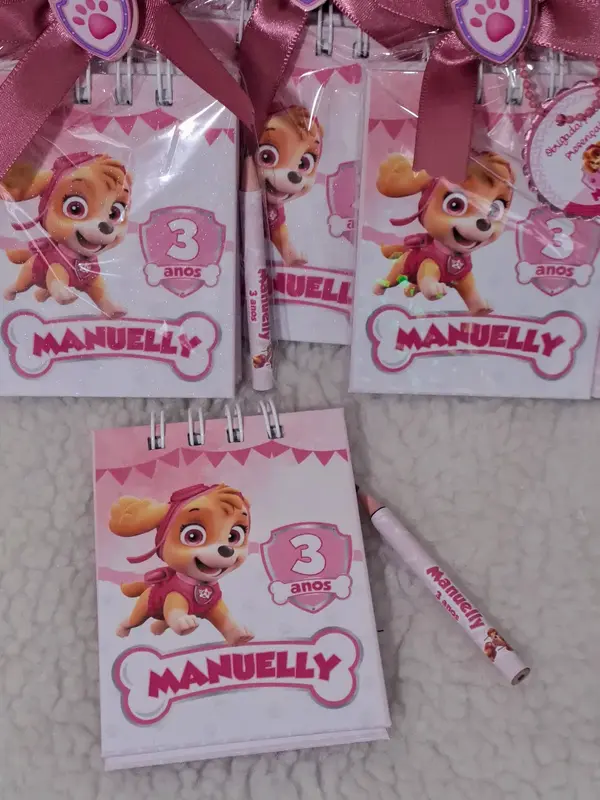 Bloquinho de Anotações Personalizado com Mini Lápis