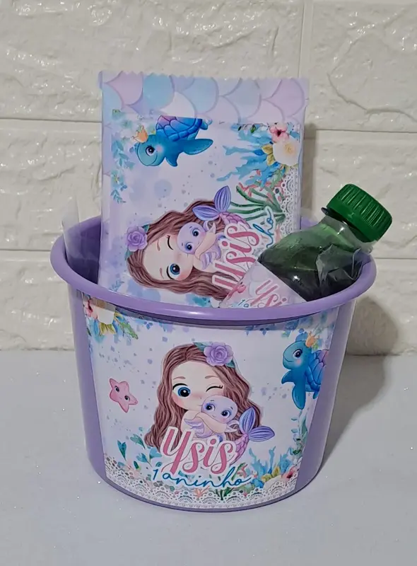 Kit Cinema Personalizado – Baldinho, Pipoca e Bebida