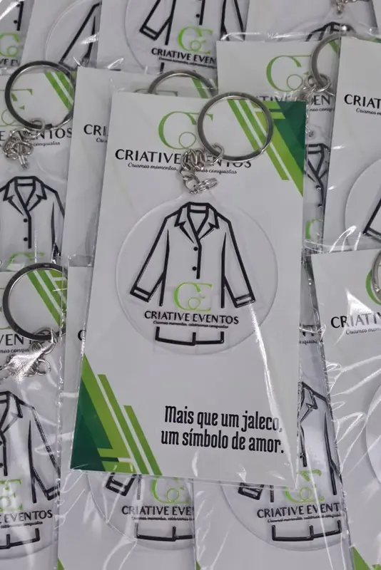 Chaveiro Personalizado com Cartão